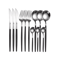 ElegancePro Stainless Steel Cutlery Set 12 Piece Steak Knife Fork And Spoon Set 16