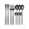 ElegancePro Stainless Steel Cutlery Set 12 Piece Steak Knife Fork And Spoon Set 0
