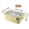WORTHBUY Stainless Steel Bento Lunch Box Divided Sealed Food Container 10