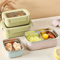 WORTHBUY Stainless Steel Bento Lunch Box Divided Sealed Food Container 1
