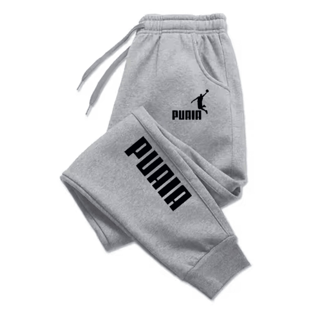 PUAIA StreetFlex Mens Jogger Pants Loose Fit Autumn Winter Sports Trousers 4