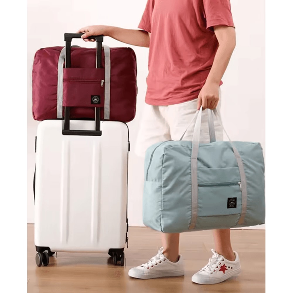 PackEase Foldable Travel Duffel Bag Lightweight Carry On Weekend Bag 1