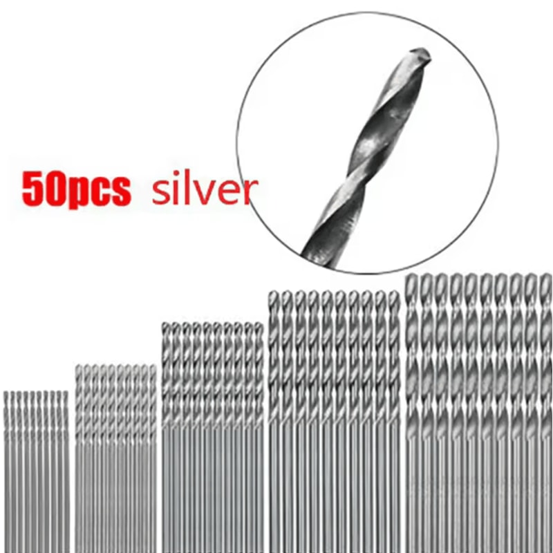 ProCore Titanium Drill Bit Set HSS High Speed Steel Precision Bits 7