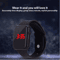 TimeFlex Digital LED Watch Sport Silicone Wristband Casual Watch 1