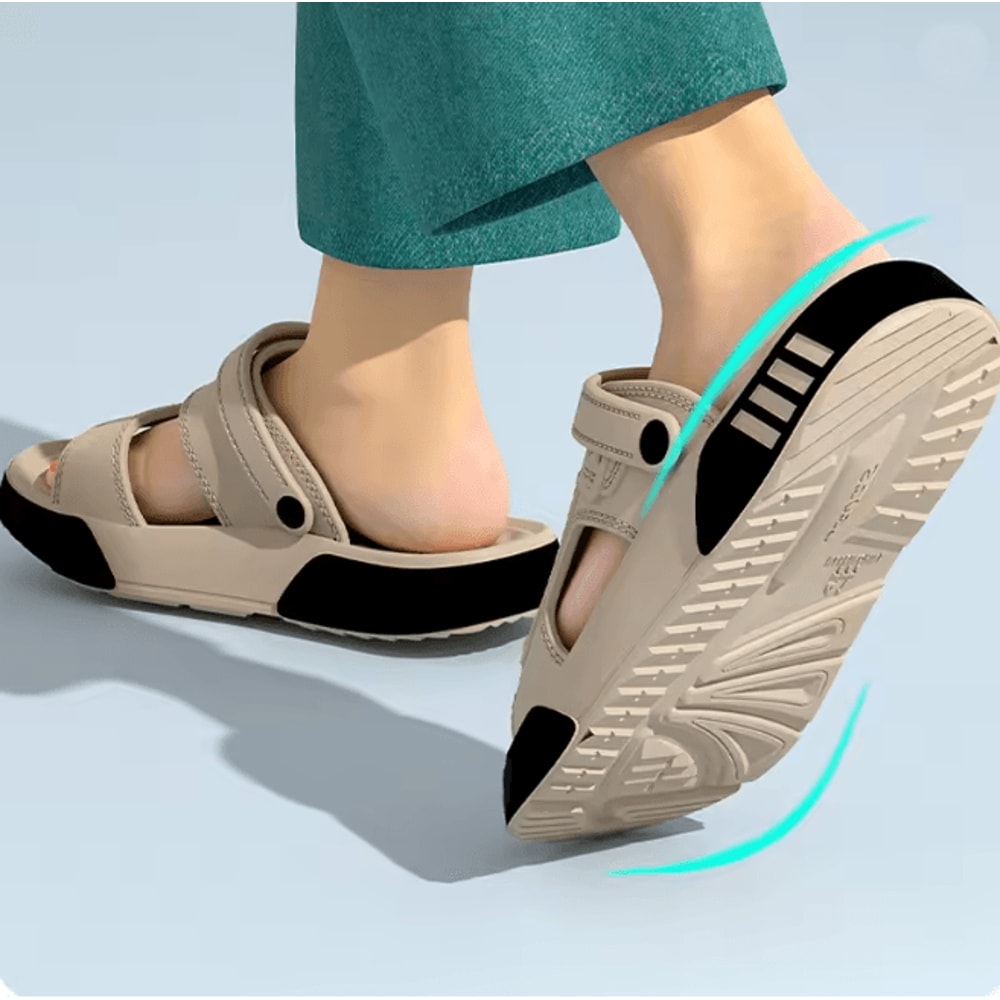 EaseStep Mens EVA Slide Slippers Soft Sole Summer Sandals 1