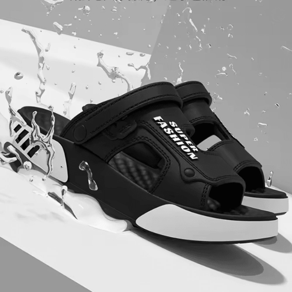 EaseStep Mens EVA Slide Slippers Soft Sole Summer Sandals 2