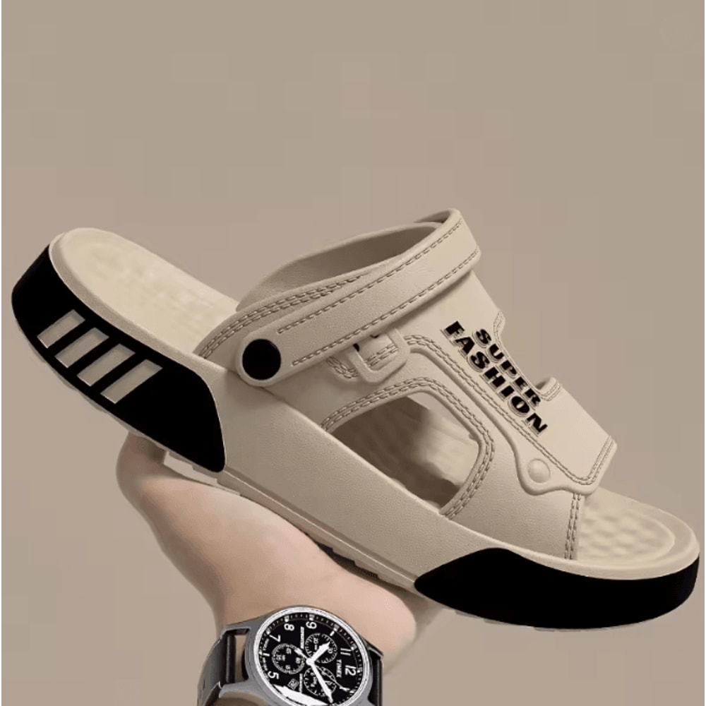 EaseStep Mens EVA Slide Slippers Soft Sole Summer Sandals 4