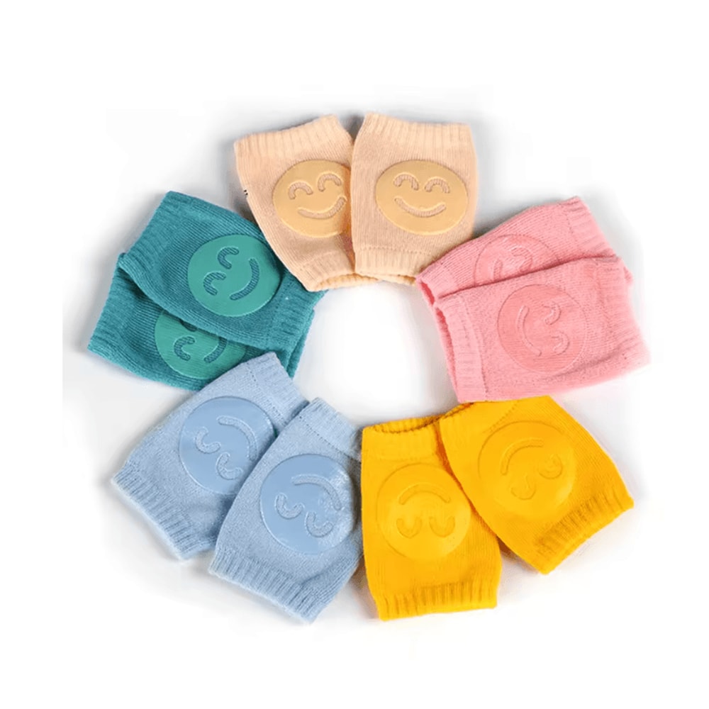 CrawlGuard Baby Knee Pads Non Slip Crawling Protectors For Infants 2