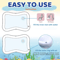 SplashGrow Baby Water Play Mat Inflatable Tummy Time Activity Pad 3