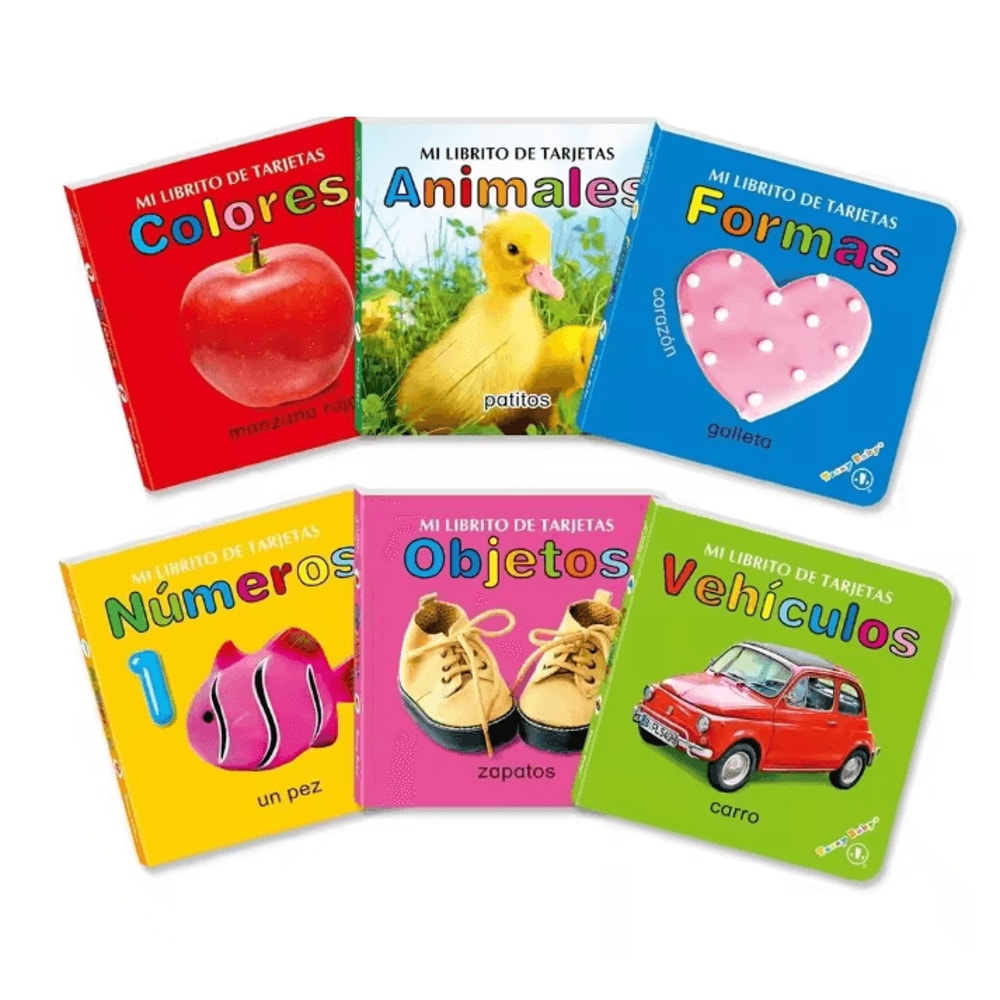 BrightMind Baby Sensory Card Book Colorful Early Learning Toy 12