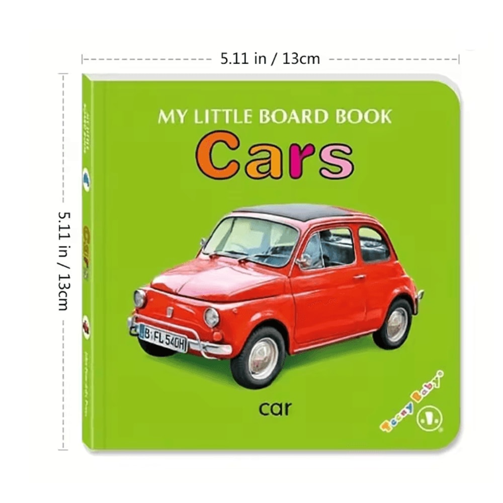 BrightMind Baby Sensory Card Book Colorful Early Learning Toy 3