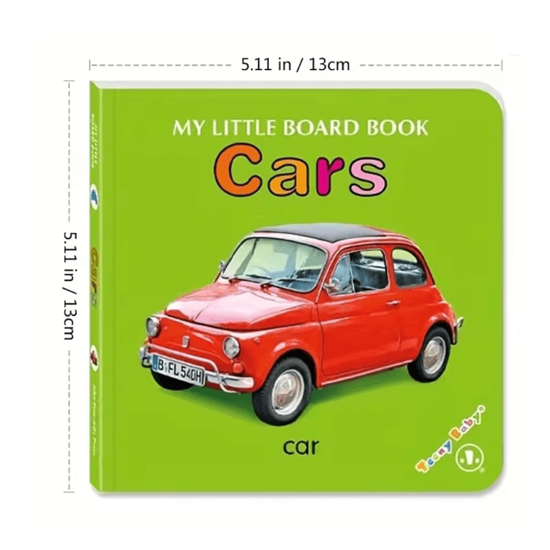 BrightMind Baby Sensory Card Book Colorful Early Learning Toy 3