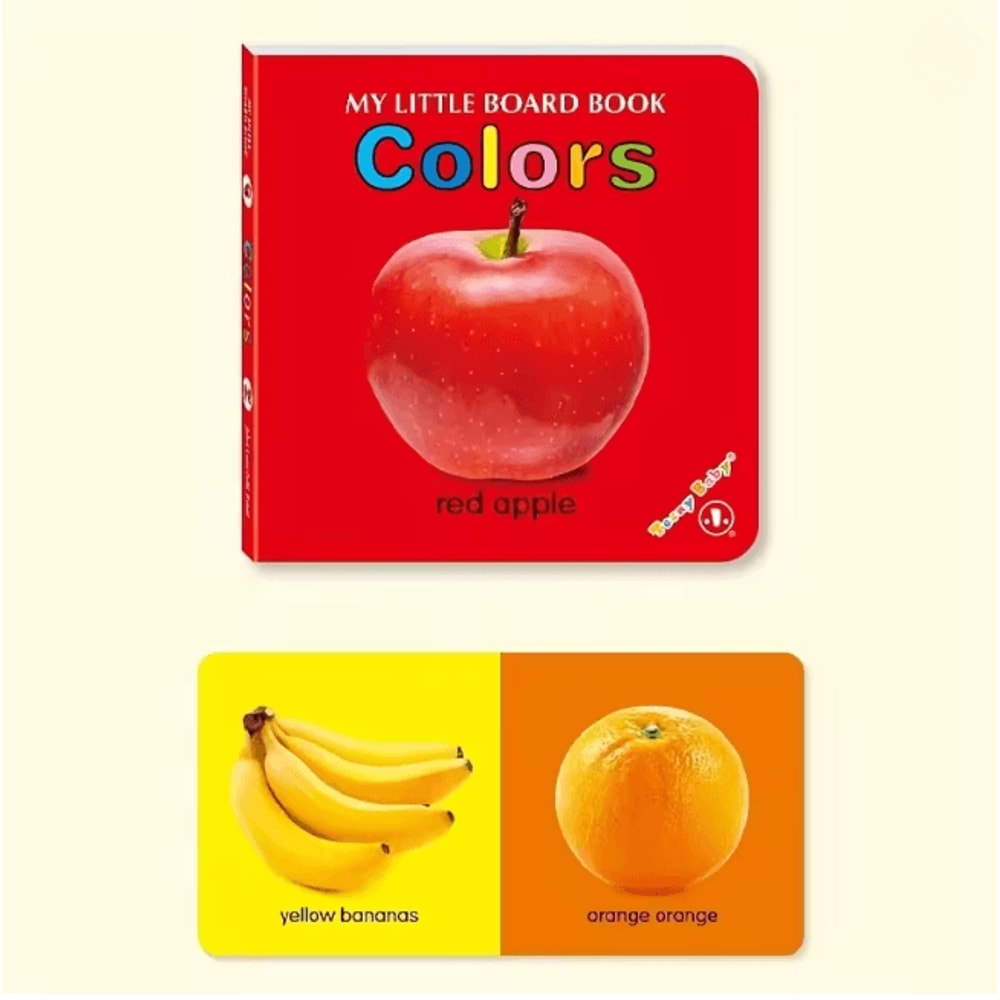 BrightMind Baby Sensory Card Book Colorful Early Learning Toy 4