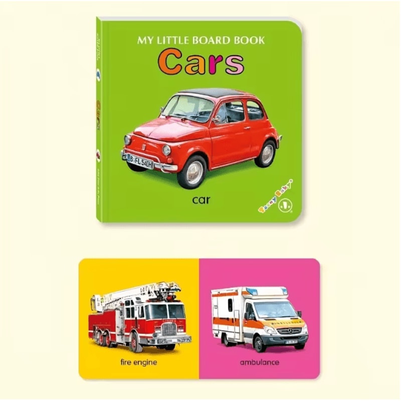 BrightMind Baby Sensory Card Book Colorful Early Learning Toy 5