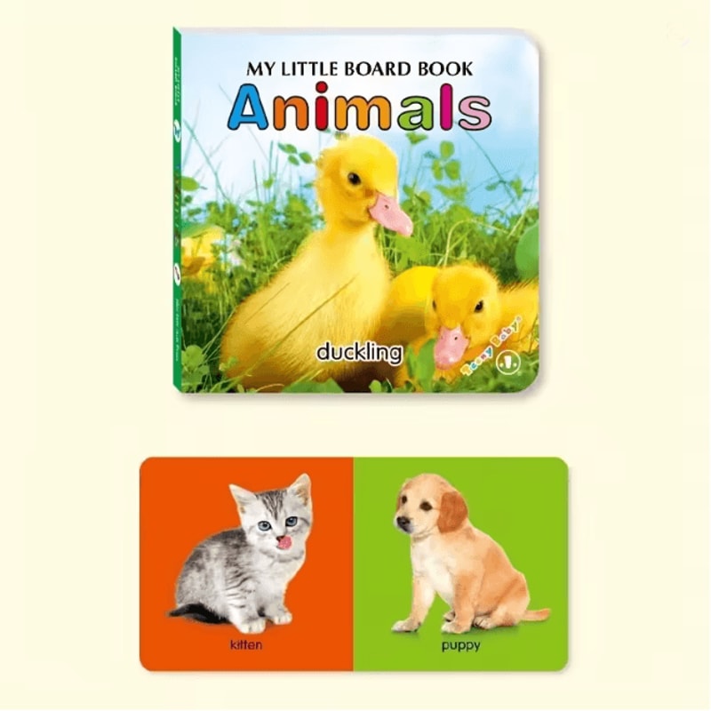 BrightMind Baby Sensory Card Book Colorful Early Learning Toy 6