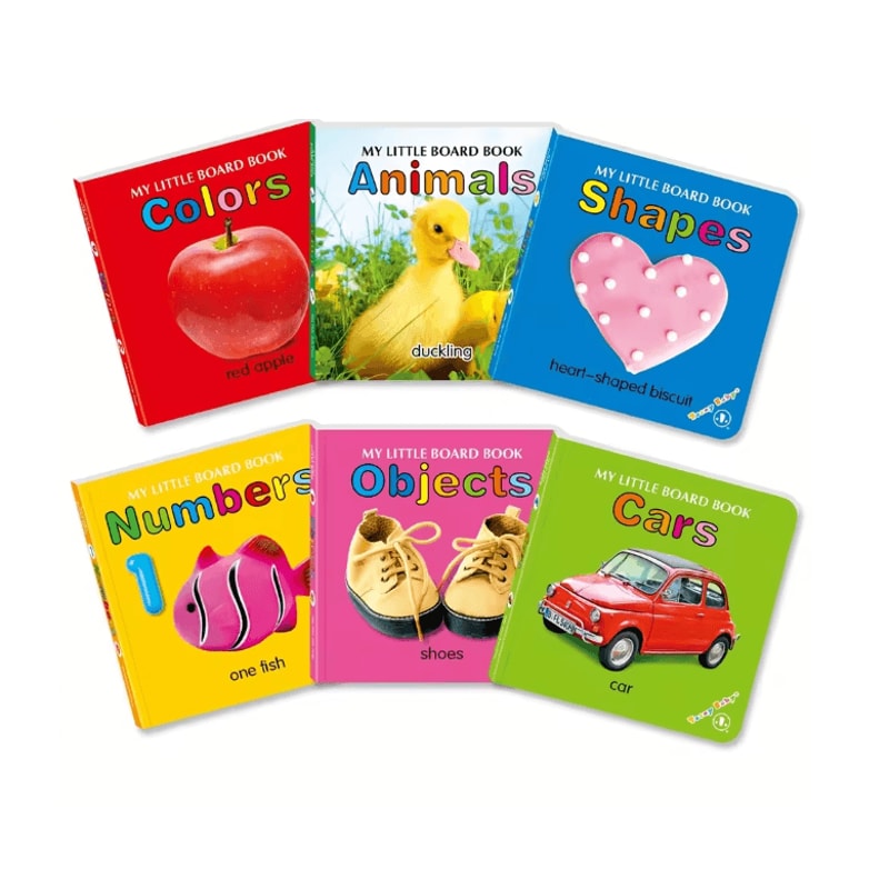 BrightMind Baby Sensory Card Book Colorful Early Learning Toy 9