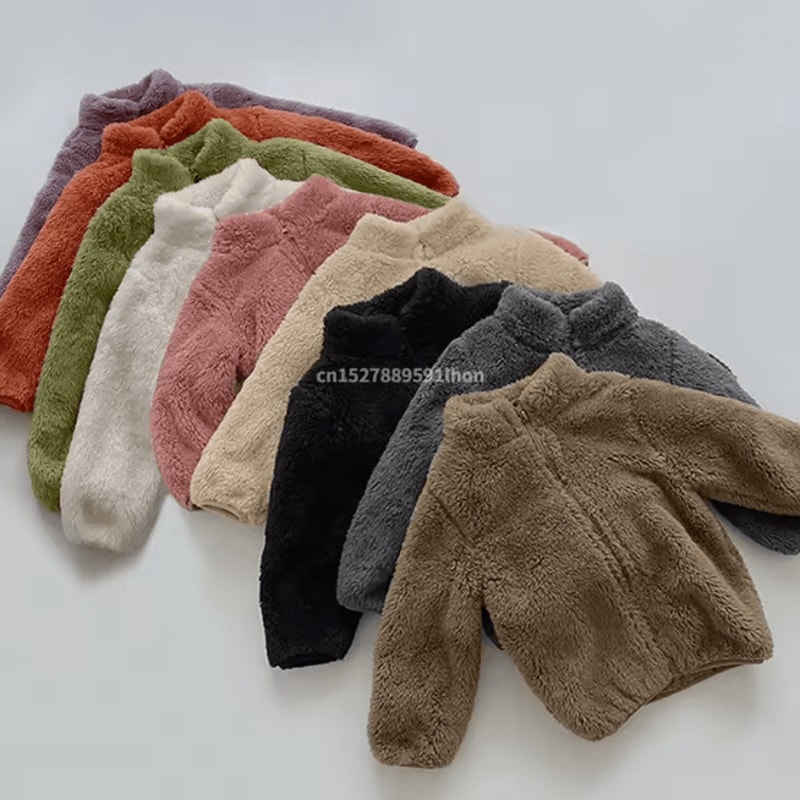 CozyTrail Kids Fleece Jacket Warm Winter Coat For Boys And Girls 0