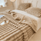 CozyStripe Thick Multifunctional Blanket Bed Cover Throw 9
