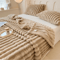 CozyStripe Thick Multifunctional Blanket Bed Cover Throw 9