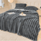 CozyStripe Thick Multifunctional Blanket Bed Cover Throw 1