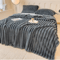 CozyStripe Thick Multifunctional Blanket Bed Cover Throw 1