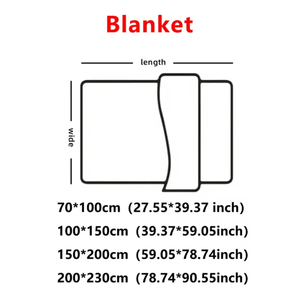 CozyStripe Thick Multifunctional Blanket Bed Cover Throw 3