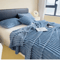 CozyStripe Thick Multifunctional Blanket Bed Cover Throw 6