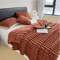 CozyStripe Thick Multifunctional Blanket Bed Cover Throw 7