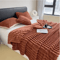 CozyStripe Thick Multifunctional Blanket Bed Cover Throw 7