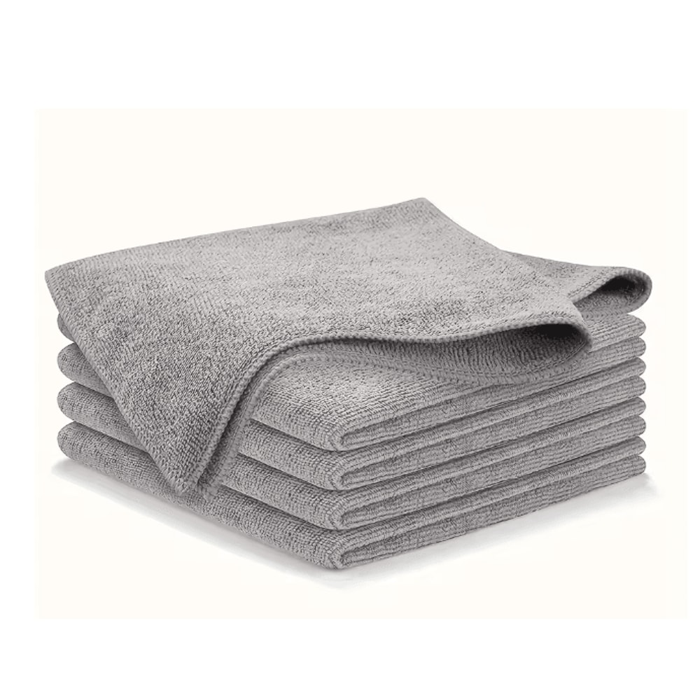 SoftClean Microfiber Kitchen Towels Ultra Absorbent Cleaning Cloth Set 4