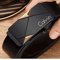 AutoLock Classic Mens PU Leather Belt Automatic Buckle Dress Belt 8