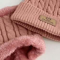 warmnest kids winter hat scarf gloves set cozy cold weather accessories