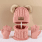 WarmNest Kids Winter Hat Scarf Gloves Set Cozy Cold Weather Accessories 4