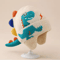 DinoWarm Kids Winter Ear Protection Hat Dinosaur Knitted Beanie 4