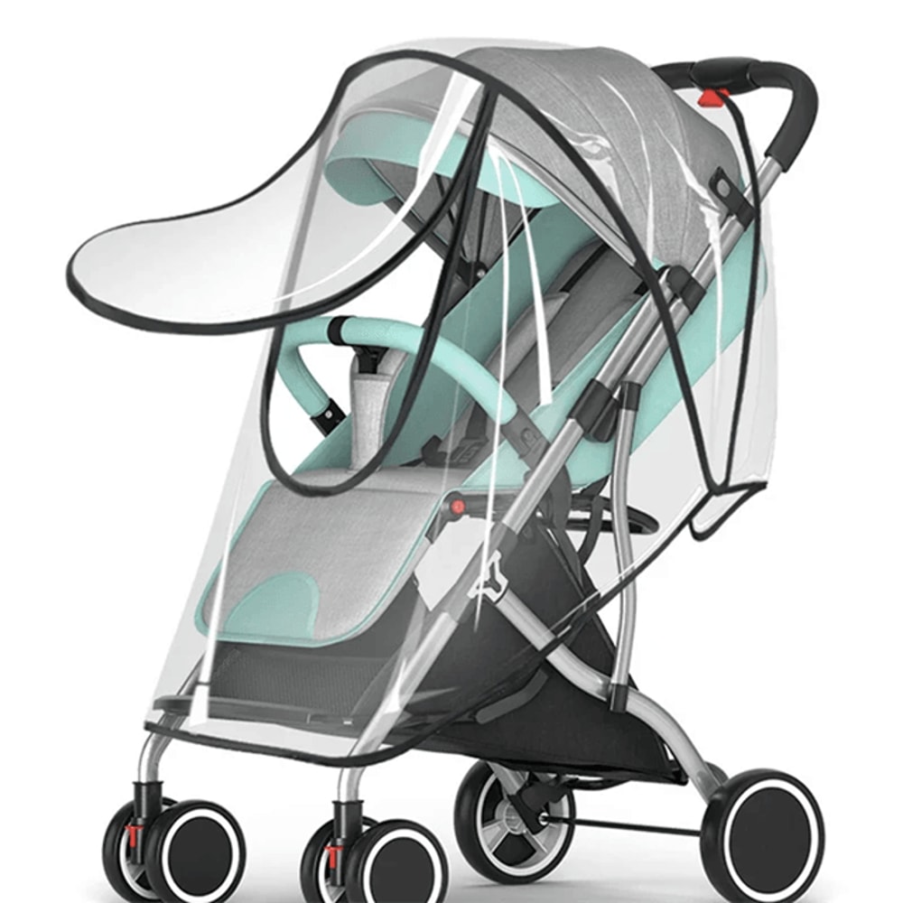 ClearShield Universal Baby Stroller Rain Cover Weather Protection Shield 0