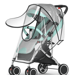 clearshield universal baby stroller rain cover weather protection shield