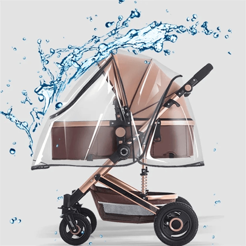 ClearShield Universal Baby Stroller Rain Cover Weather Protection Shield 2