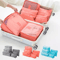 PackSmart Waterproof Travel Storage Bags 6 Piece Luggage Organizer Set 0