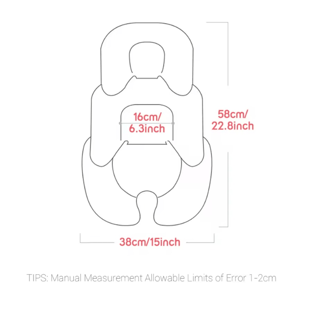 ComforRide Universal Baby Stroller Seat Pad Double Sided Cushion 2