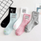 Cute Expression Ankle Socks For Women Fun Printed Cotton Socks Set 3