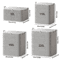Large Capacity Quilt Storage Bag Foldable Clothes Organizer With Zipper Lid 3