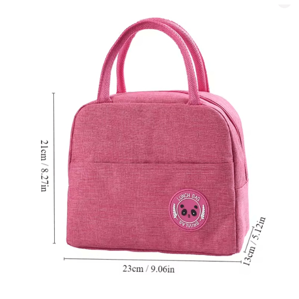 Insulated Lunch Bag Bento Meal Carry Bag For Work School And Travel 4