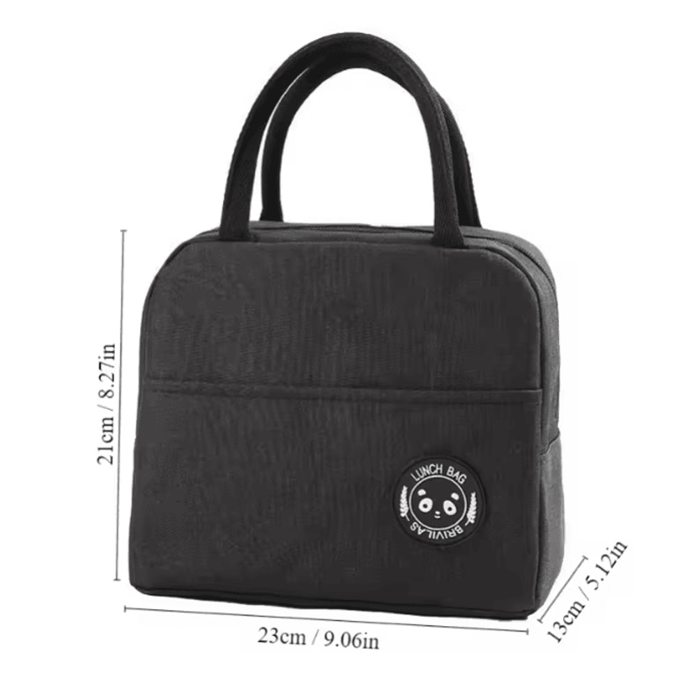 Insulated Lunch Bag Bento Meal Carry Bag For Work School And Travel 5