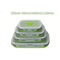 Collapsible Silicone Food Storage Container Stackable Lunch Box Set 8