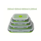 Collapsible Silicone Food Storage Container Stackable Lunch Box Set 8