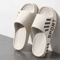 Mens Thick Sole Non Slip Summer Slides Indoor Outdoor Comfort Slippers 5