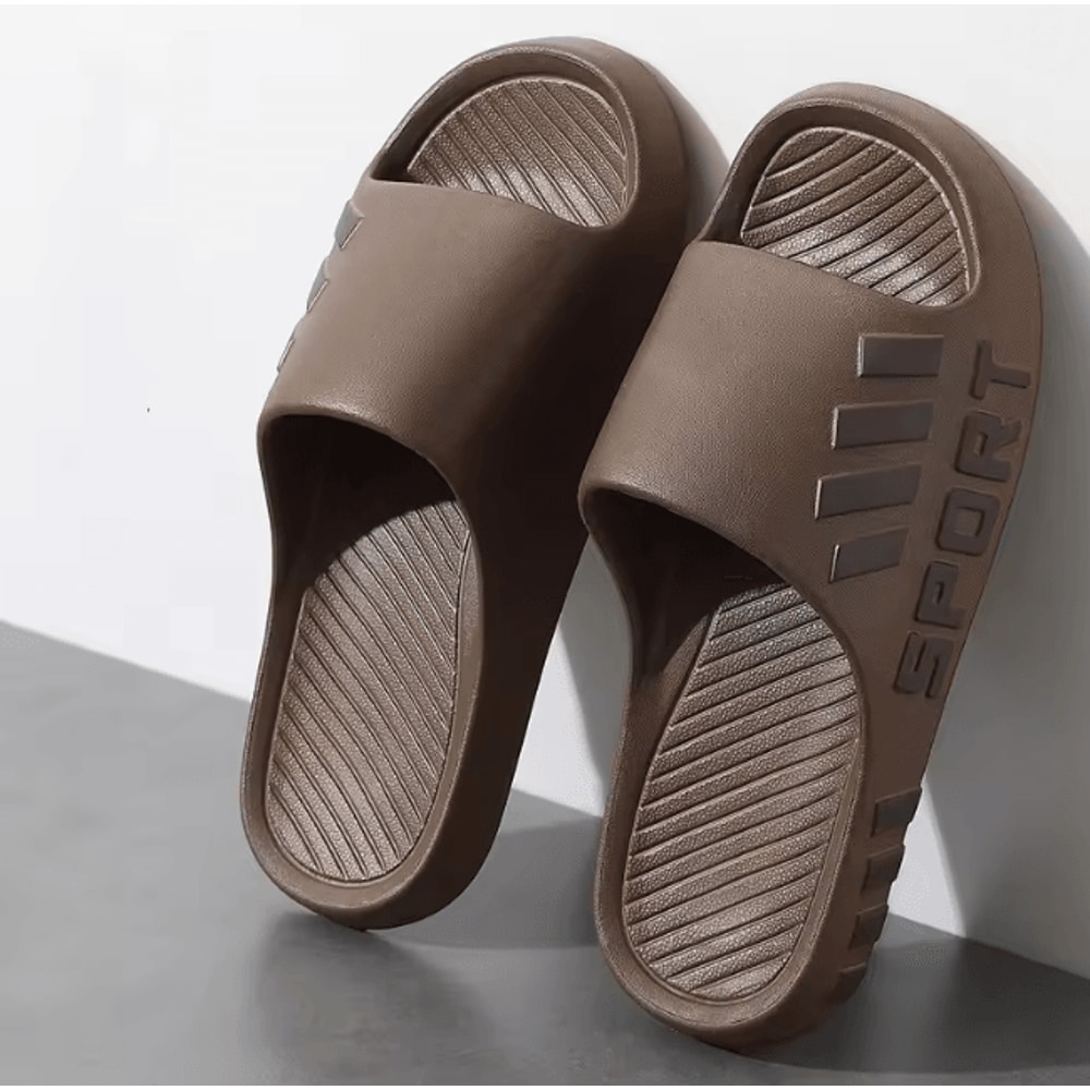 Mens Thick Sole Non Slip Summer Slides Indoor Outdoor Comfort Slippers 8