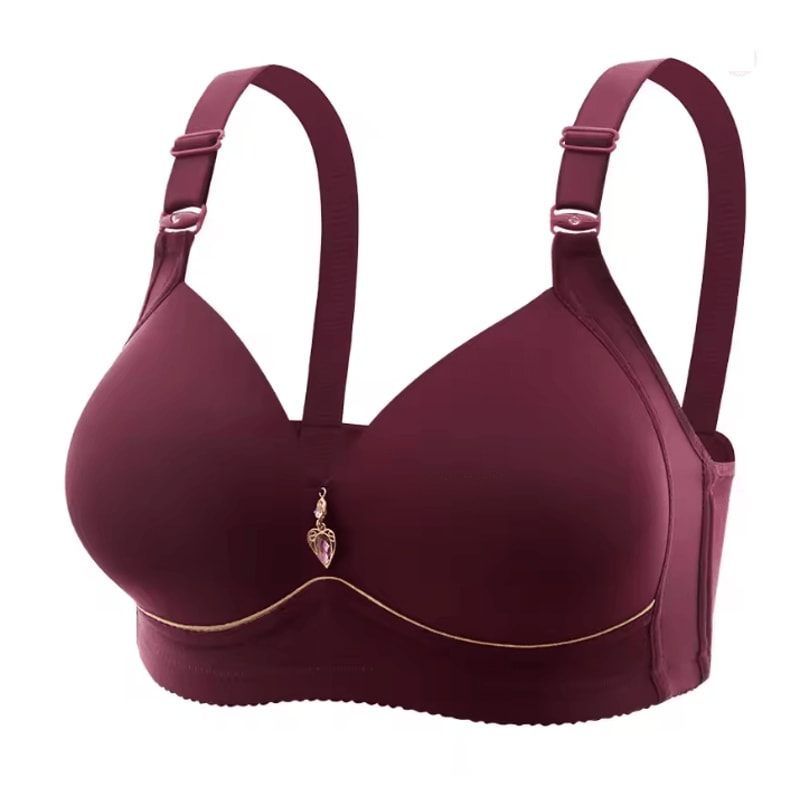 Wireless Breathable Comfort Bra Soft Support Everyday Fit For Women 8