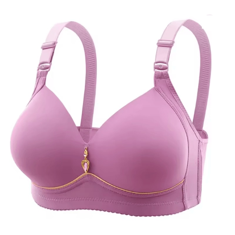 Wireless Breathable Comfort Bra Soft Support Everyday Fit For Women 1
