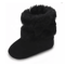 Baby Girl Winter Plush Soft Sole Boots Warm Non Slip Toddler Shoes 3